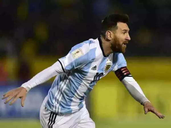  Messi Out Of Super Eagles Friendly 